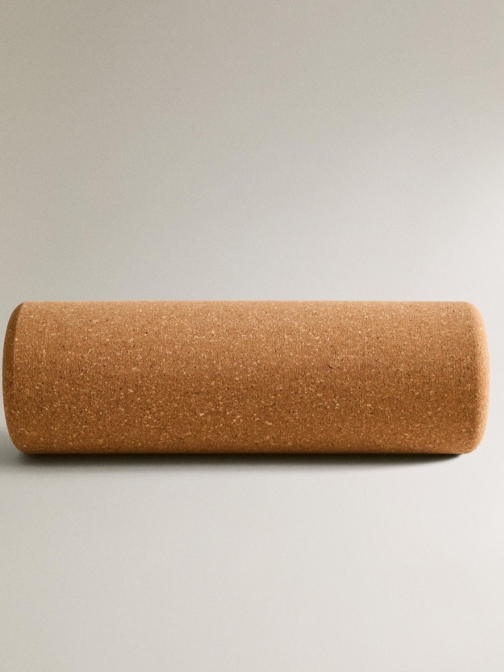 Cork Yoga Block Roller - Natural Brown